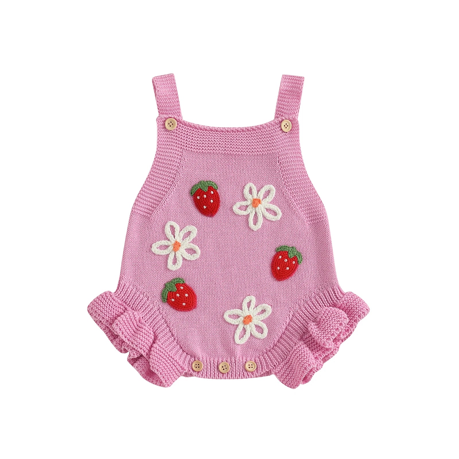 Baby Berry Knit Romper - Image 6