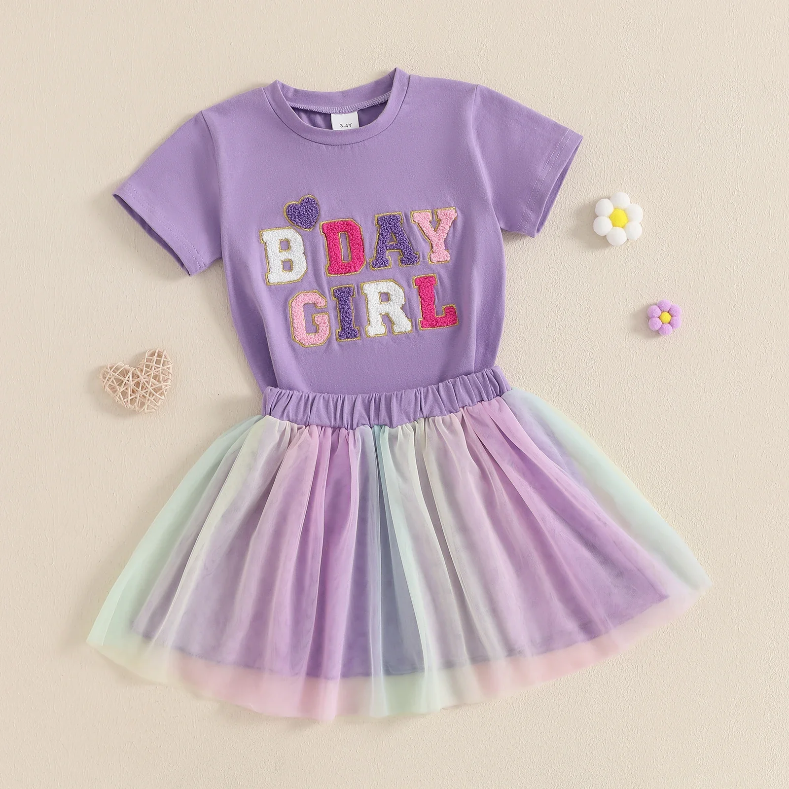 B'Day Girl Tutu Set - Image 5
