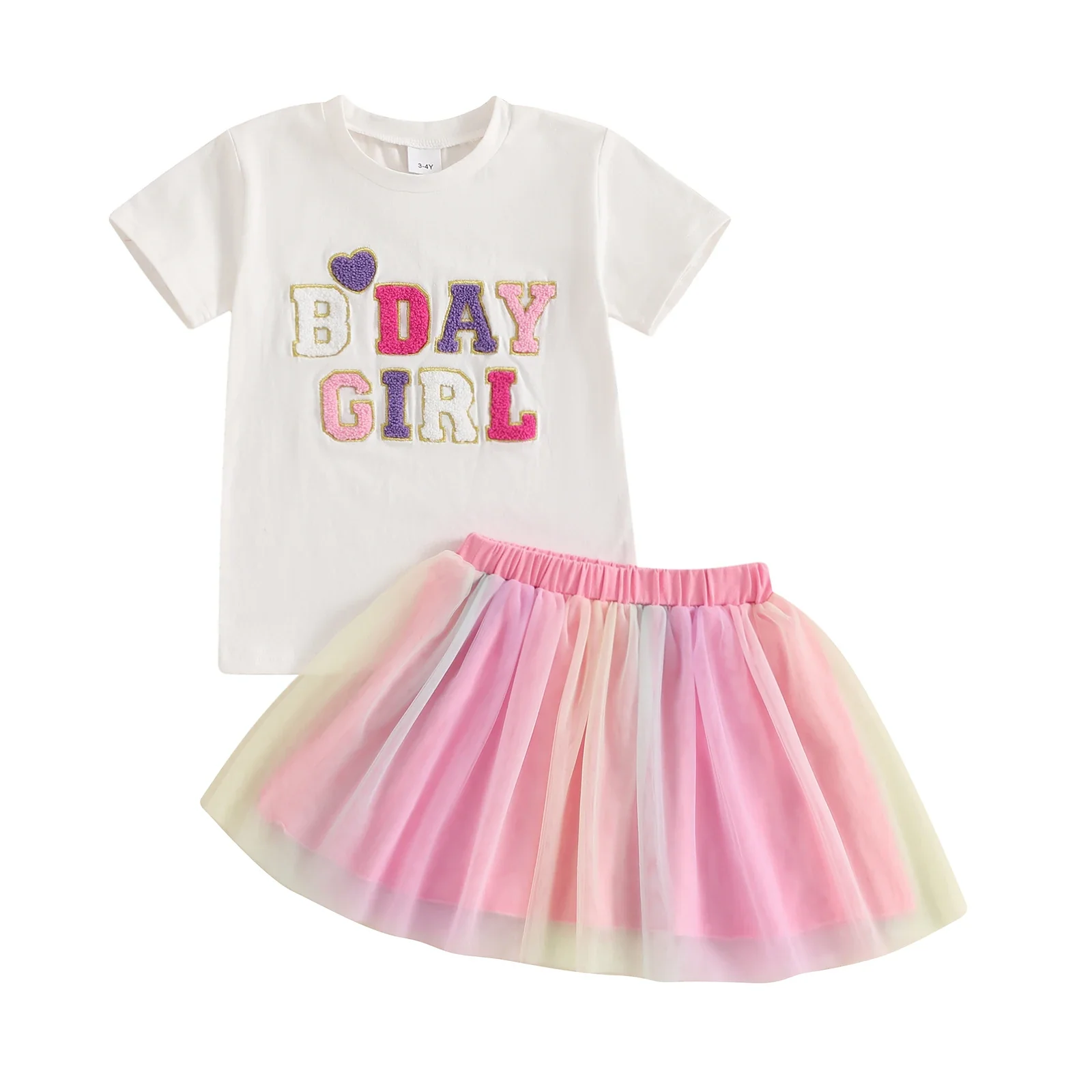 B'Day Girl Tutu Set - Image 7