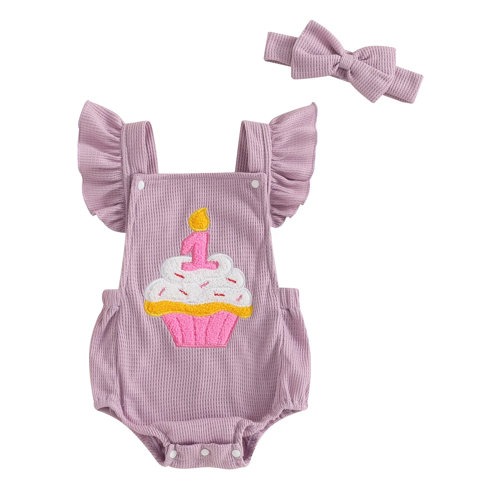 Cupcake Sprinkles Romper - Image 8