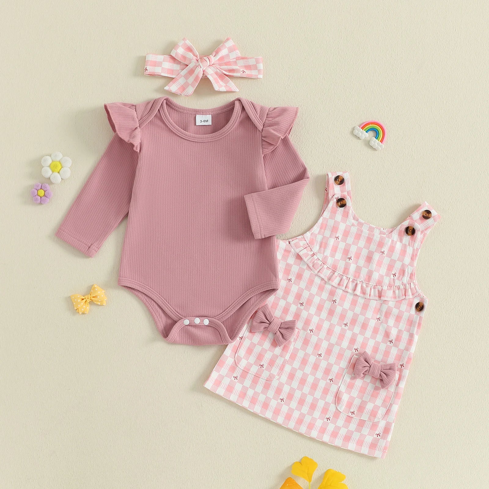Goose & Gingam Dress Sets - Image 6