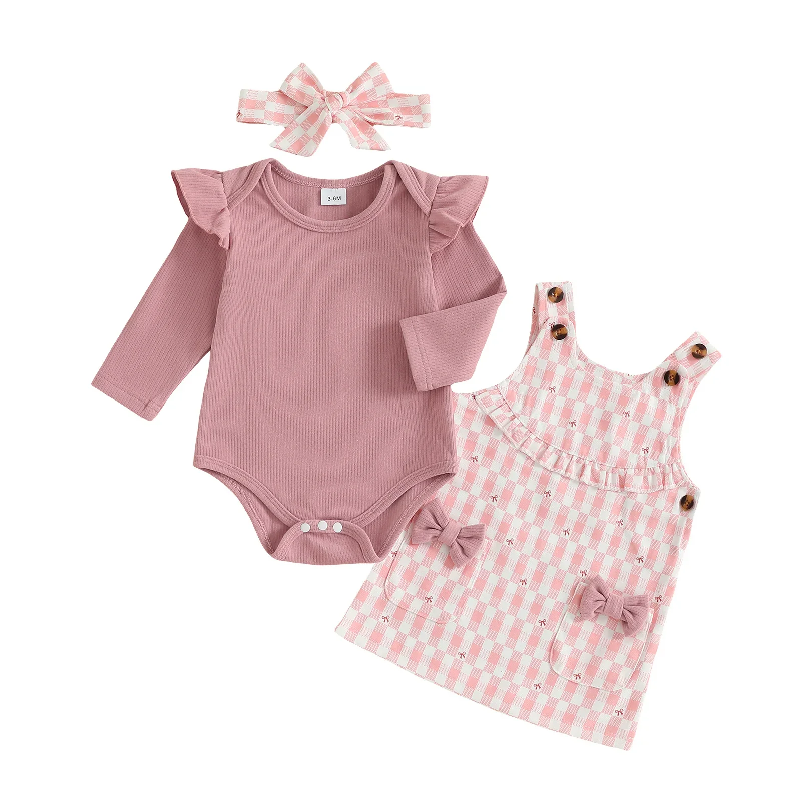 Goose & Gingam Dress Sets - Image 7