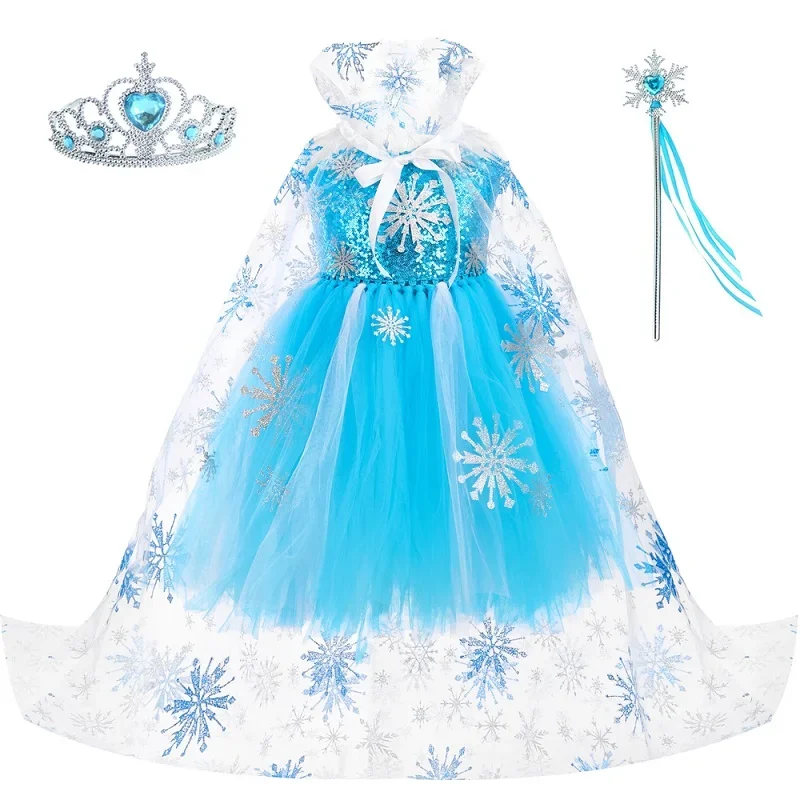 Ice Princess Dress & Cape - Image 9