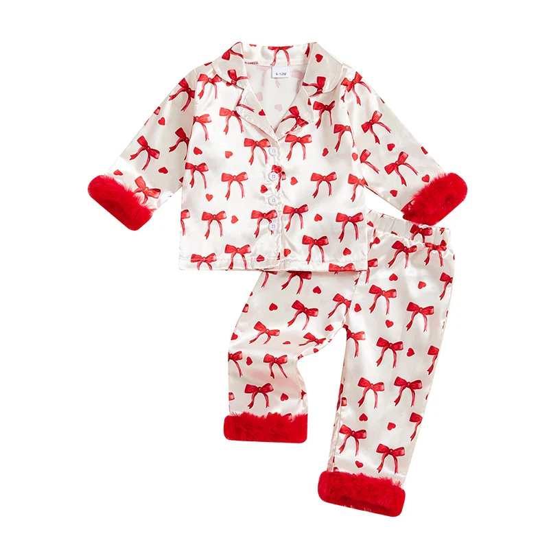 Little Bow Fluffy Pj's - Image 10