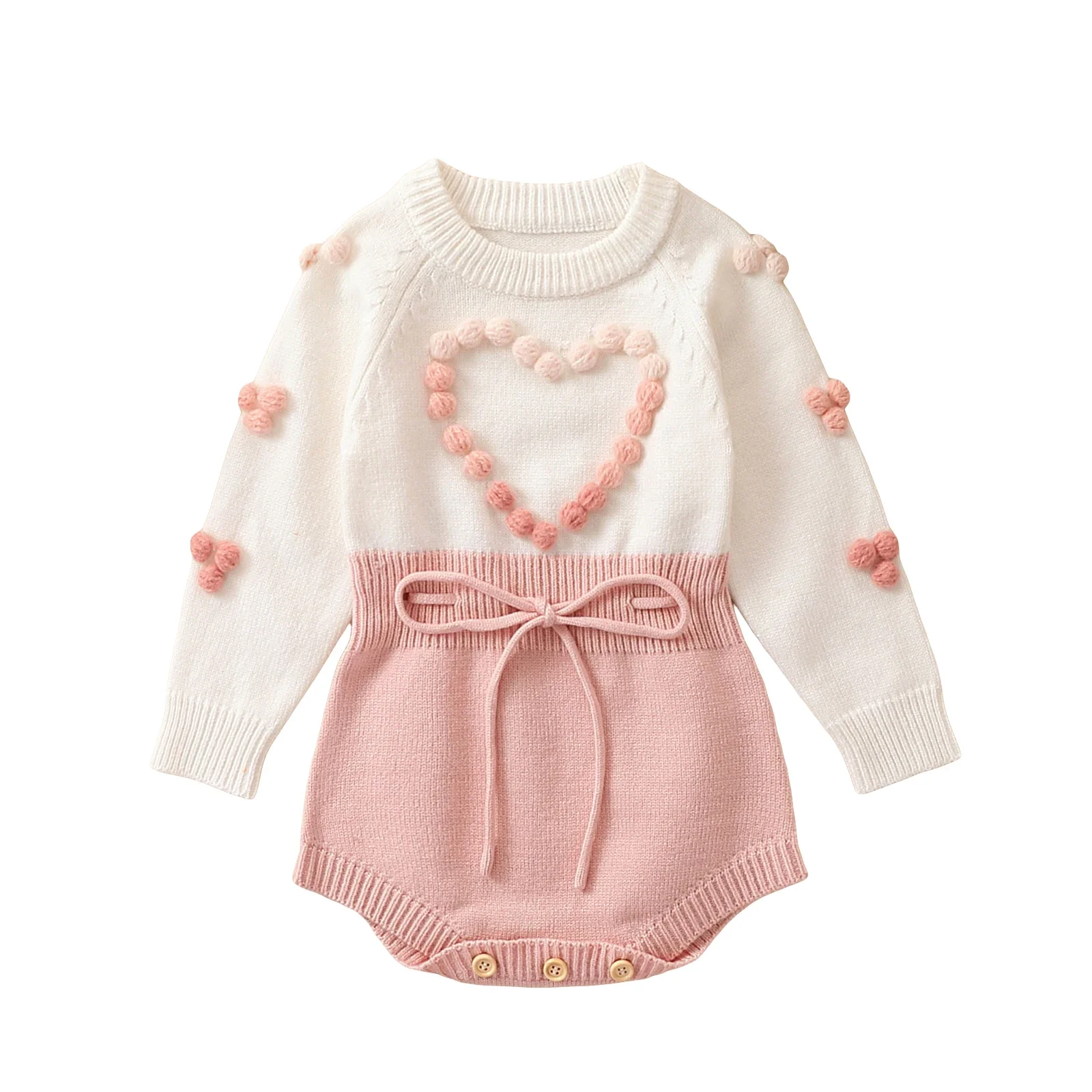 Little Love Knitted Romper - Image 7