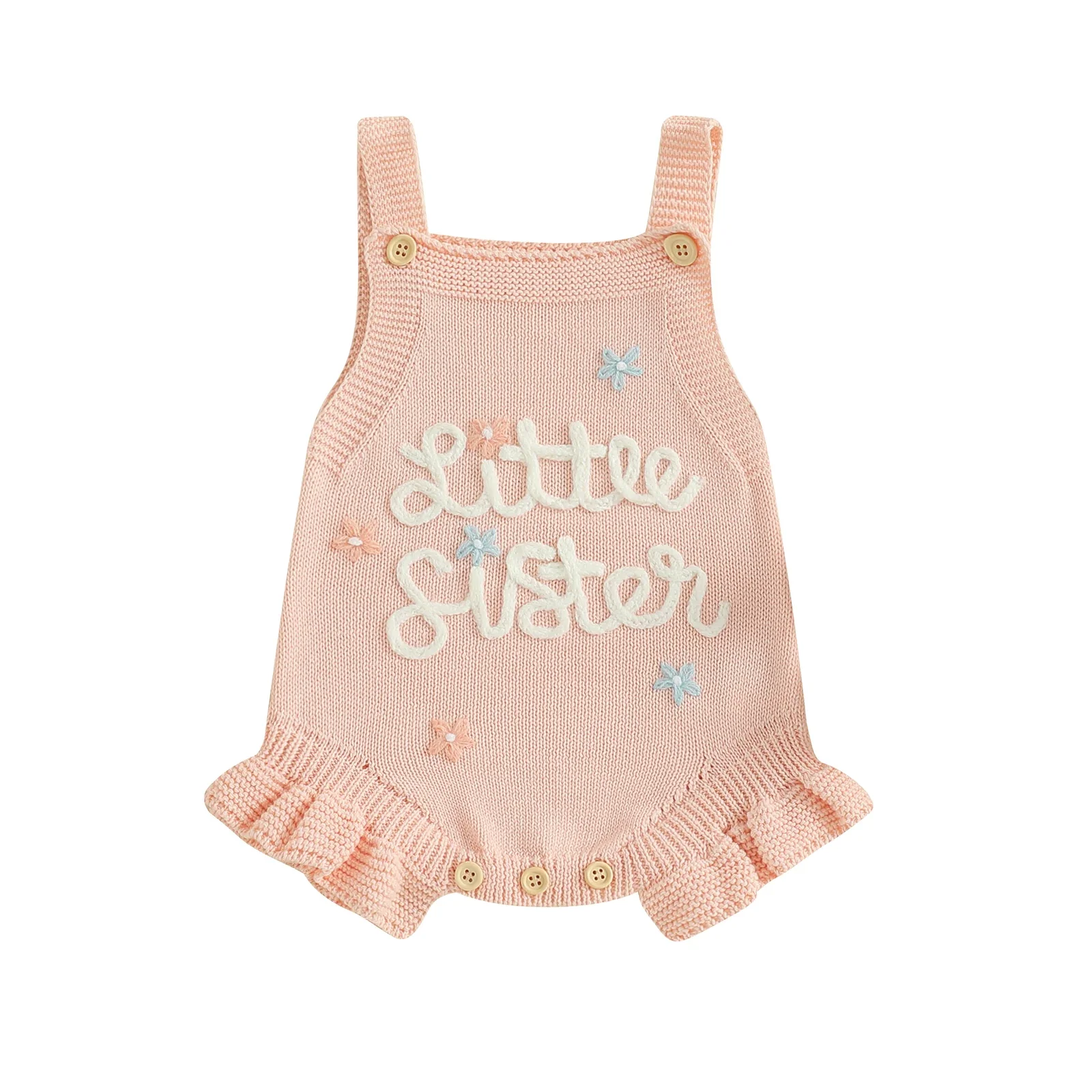 Little Sister Knitted Romper - Image 5