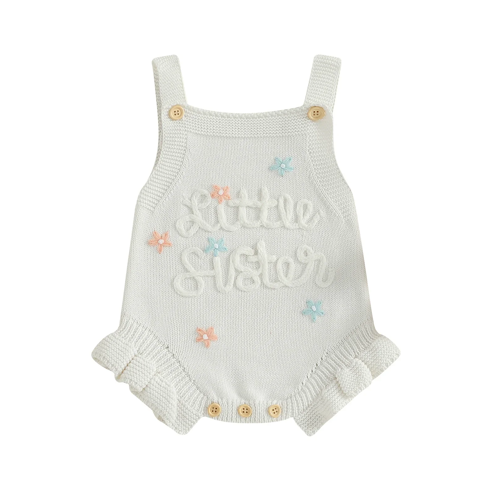 Little Sister Knitted Romper - Image 6