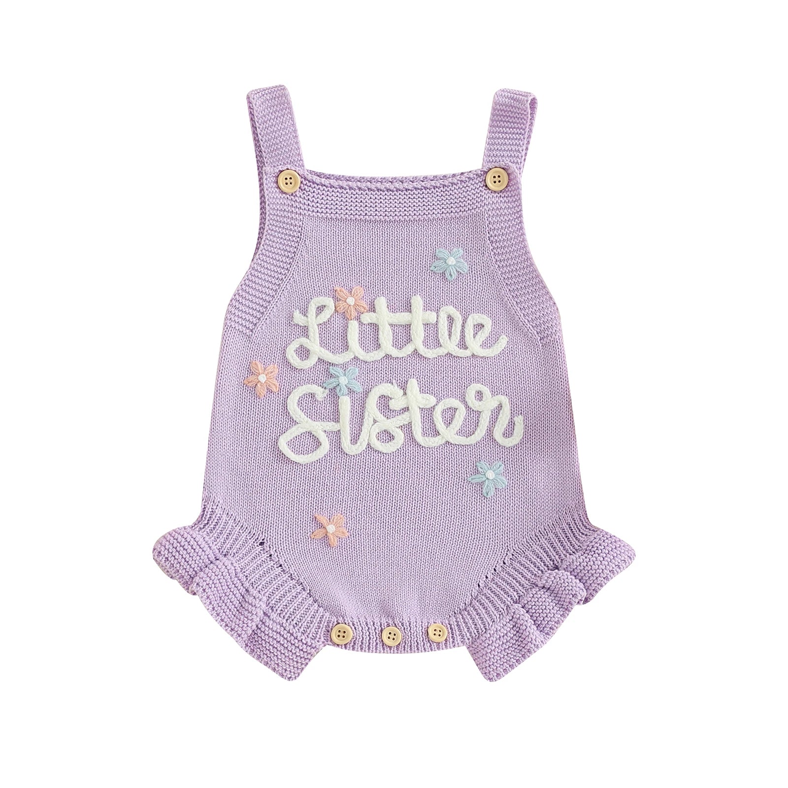 Little Sister Knitted Romper - Image 7