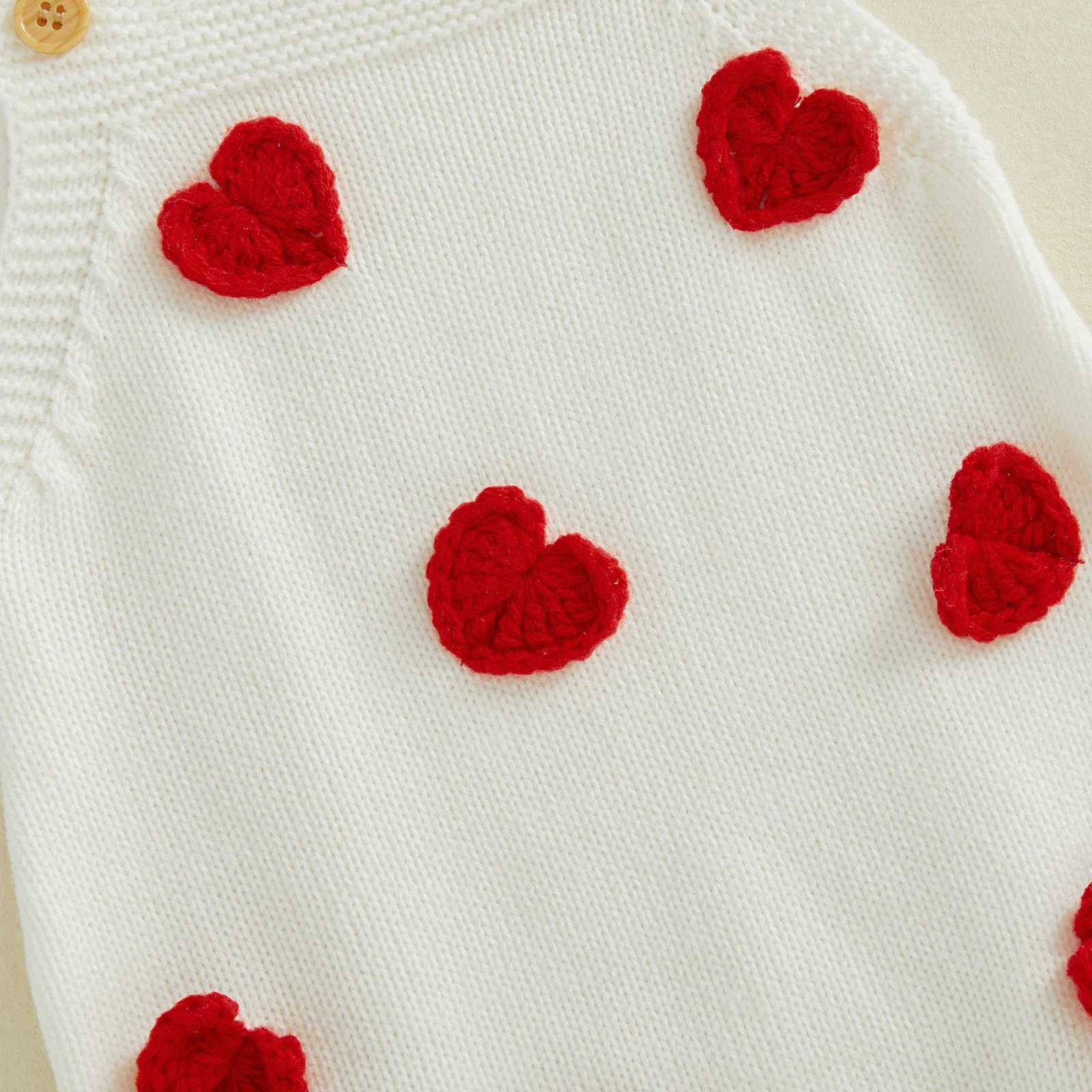 Love Knitted Vest Romper - Image 5