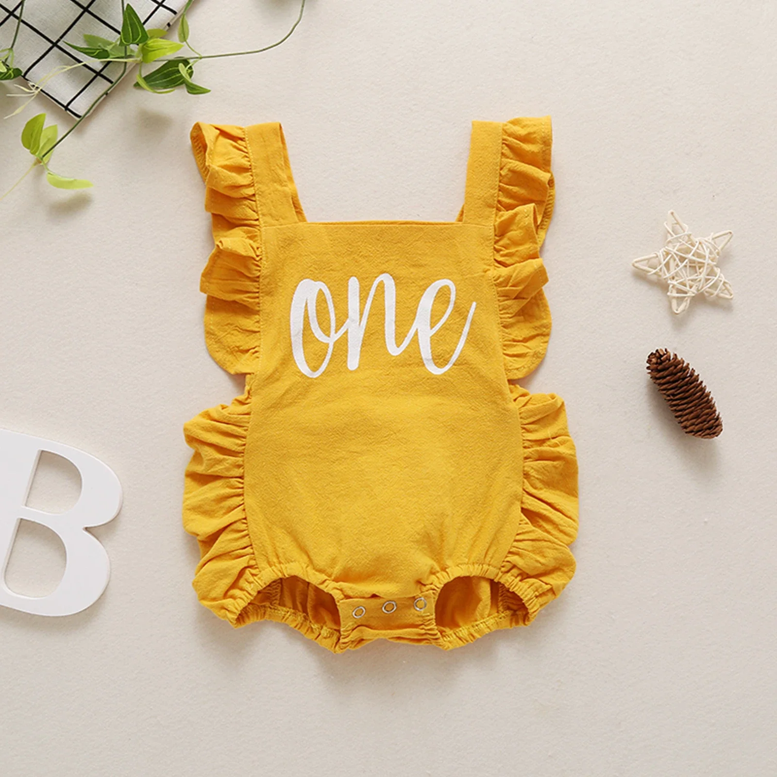 One Ruffle Romper - Image 6