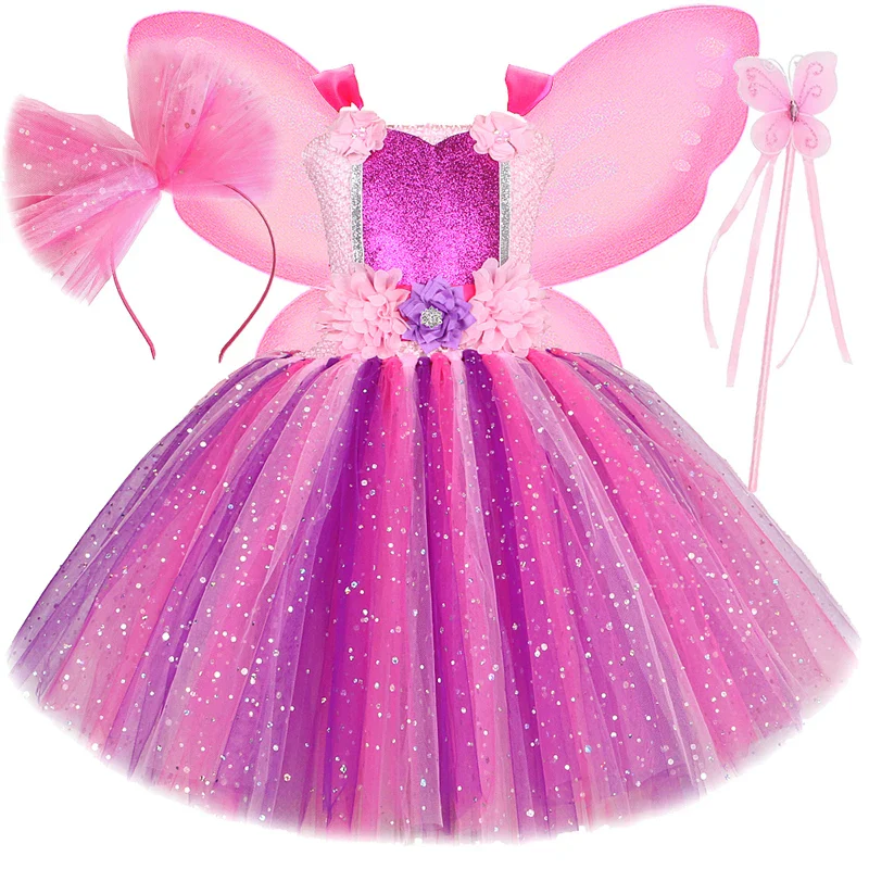 Pink Fairy Costume - Image 9