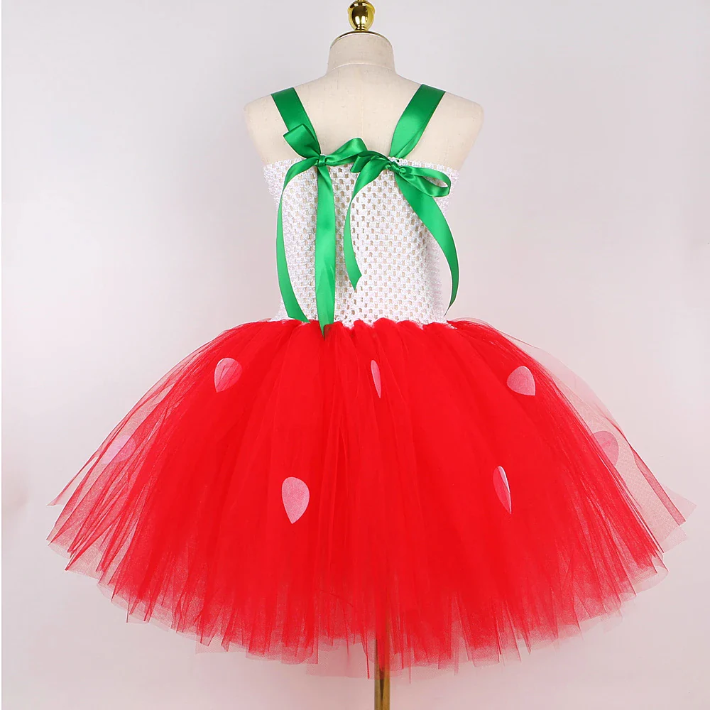 Strawberry Tutu Dress - Image 4