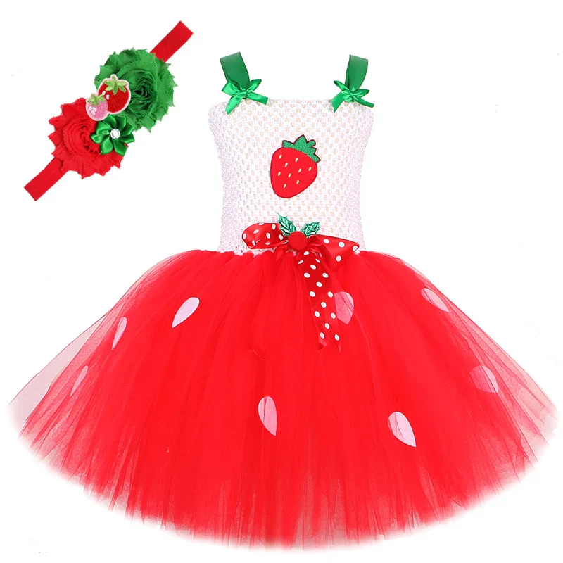 Strawberry Tutu Dress - Image 8